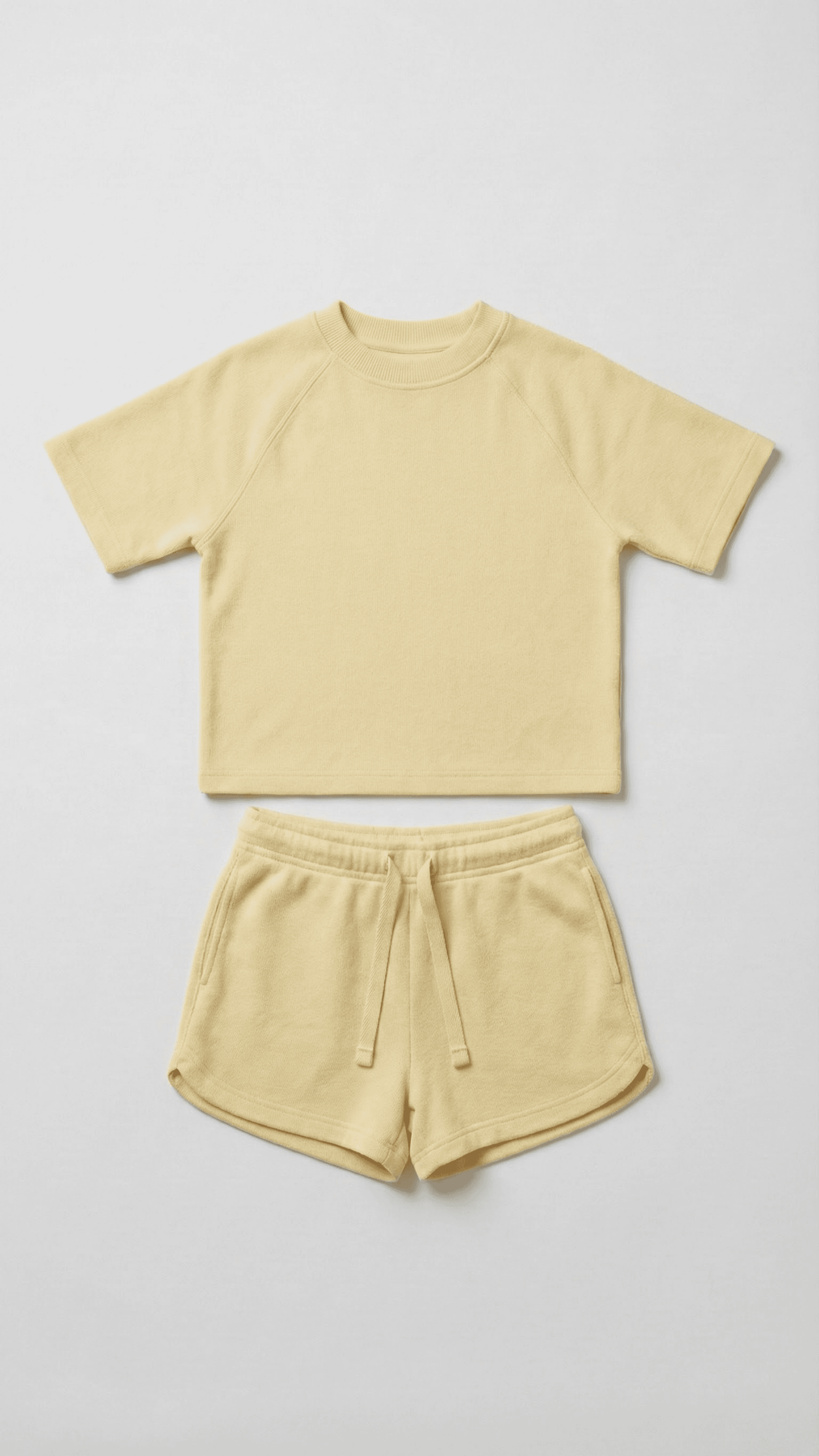 Babies and More Shorts Co-Ord Set - Yellow