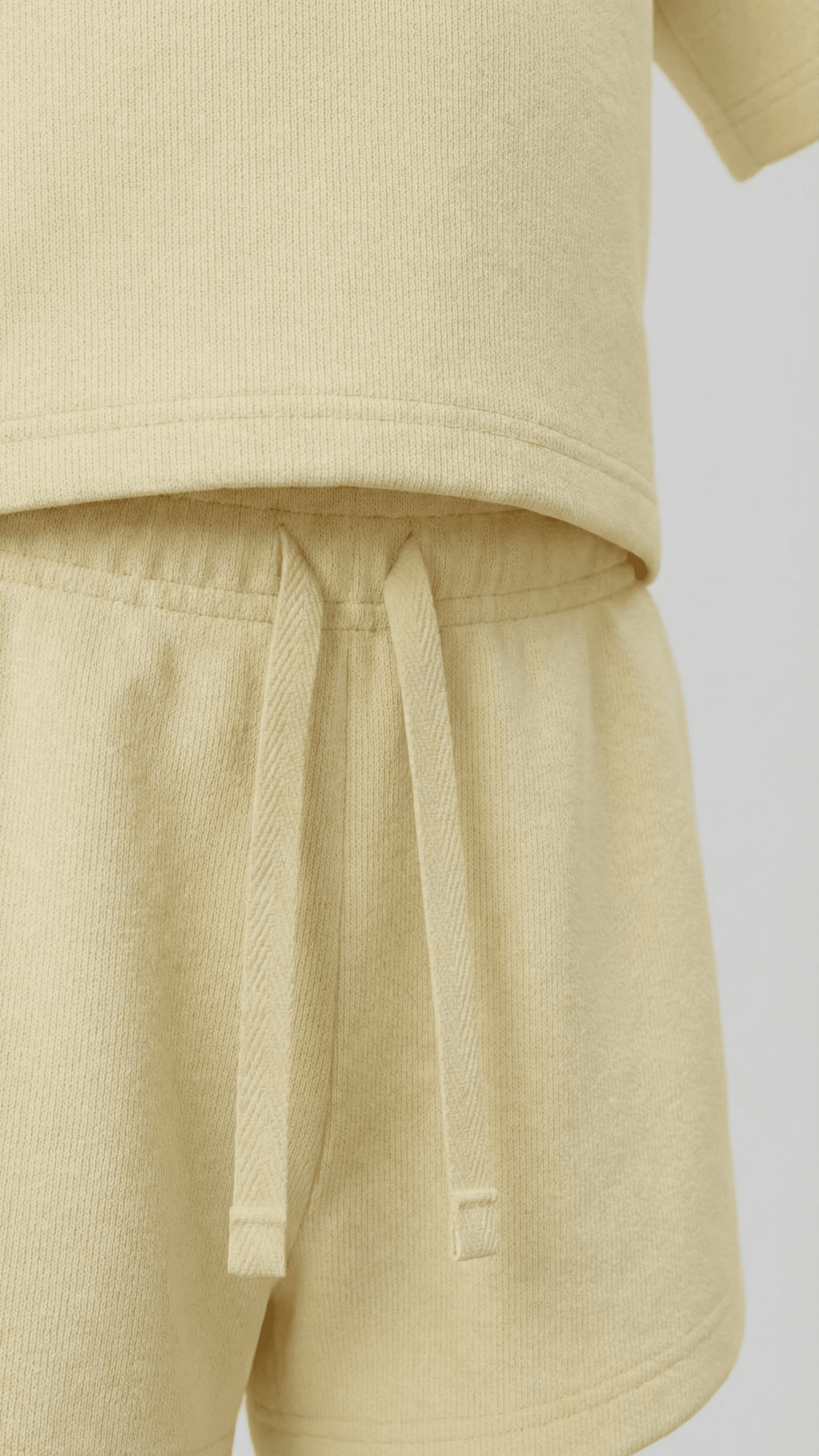 Babies and More Shorts Co-Ord Set - Yellow