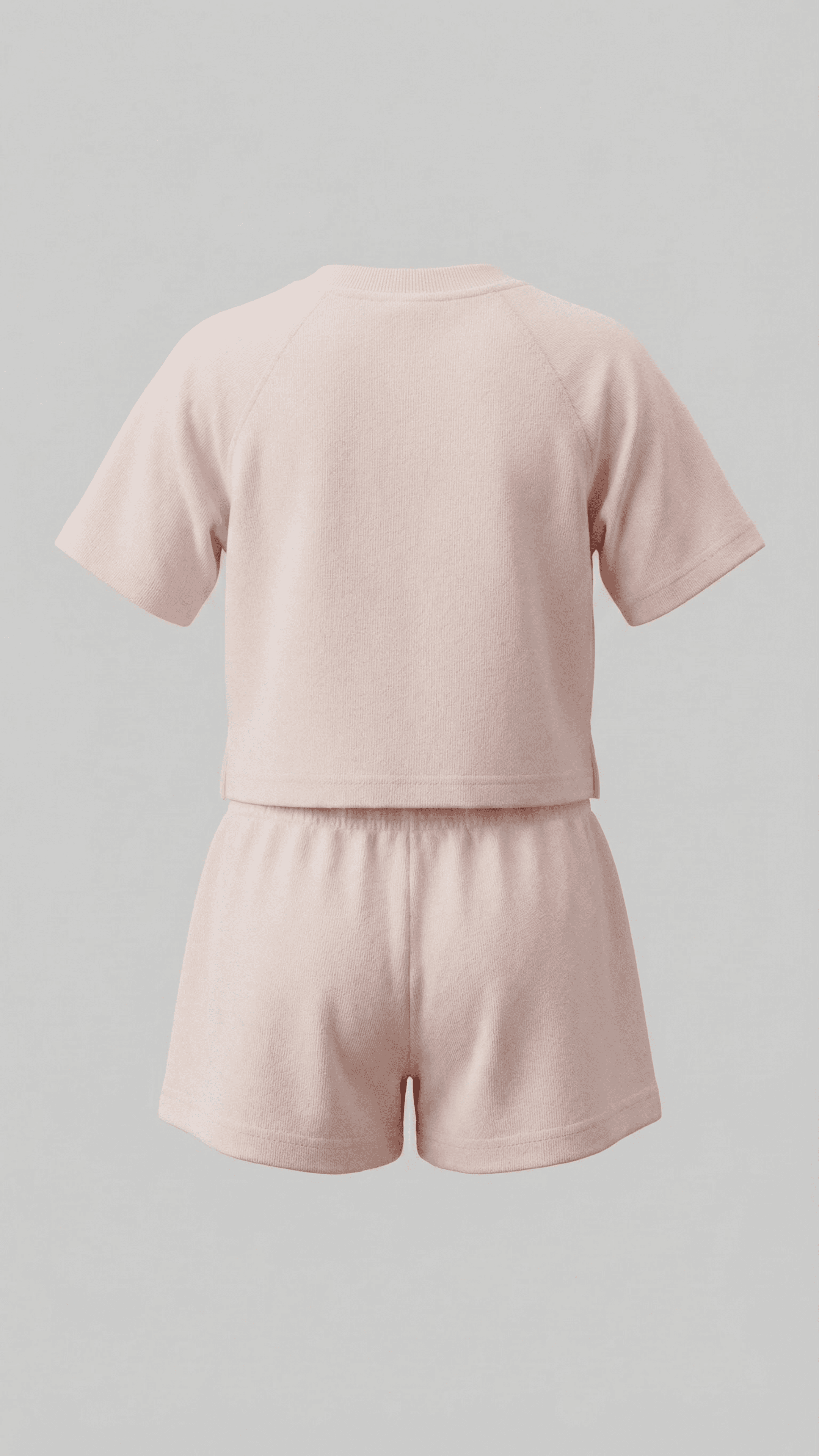 Babies and More Shorts Co-Ord Set - Cream