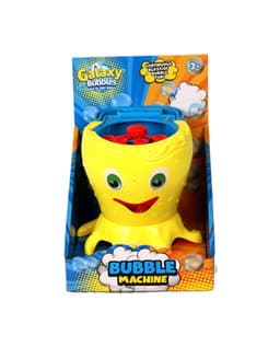 Galaxy Bubbles Octopus Bubble Machine - Yellow