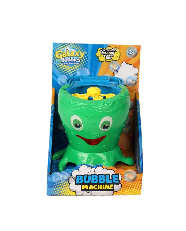 Galaxy Bubbles Octopus Bubble Machine - Yellow thumbnail 2