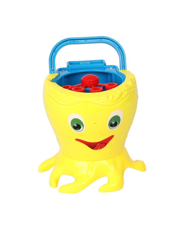 Galaxy Bubbles Octopus Bubble Machine - Yellow thumbnail 4