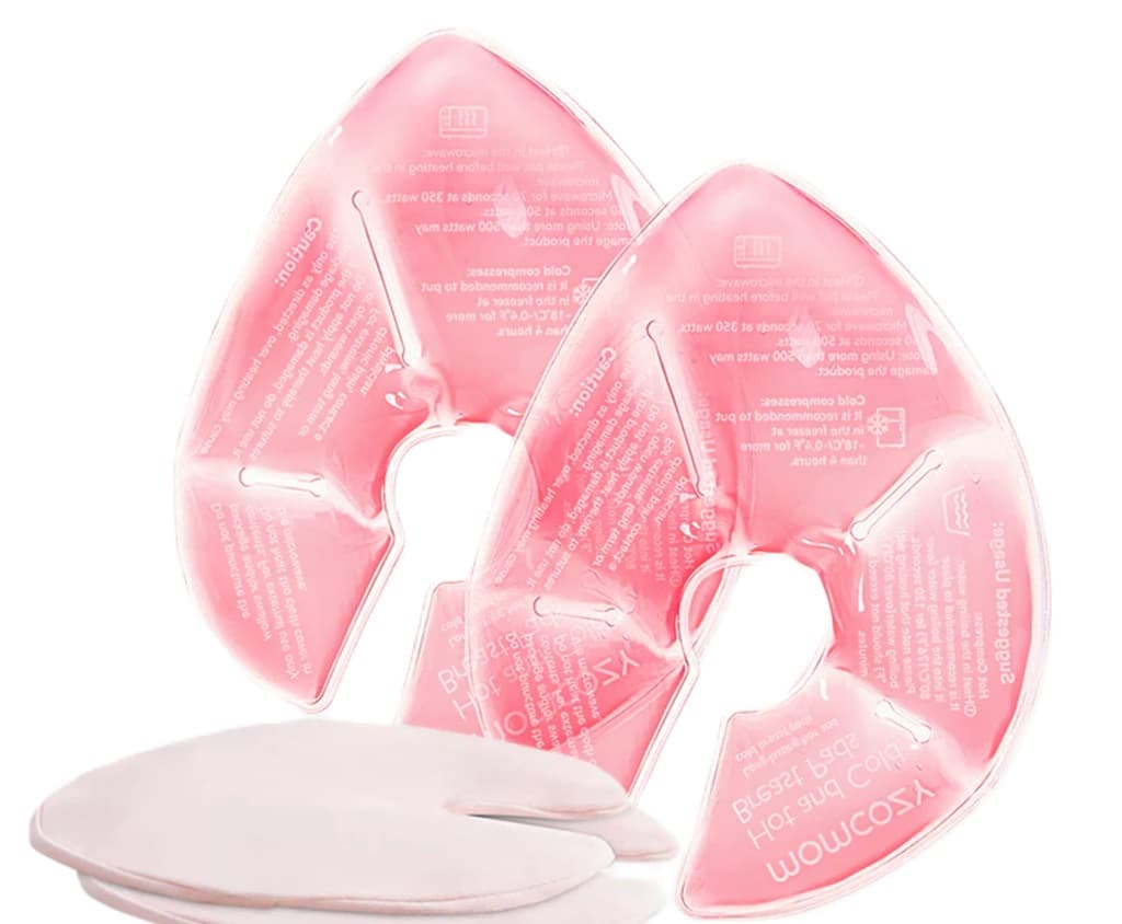 Momcozy Breast Therapy Packs, Hot and Cold Breast Pads, Pack Of 2