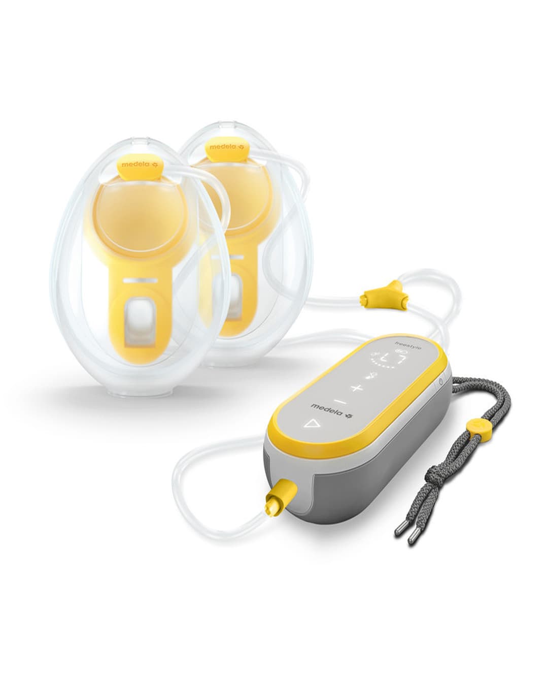 Medela - Freestyle Hands-Free Double Electric Breast Pump - Transparent