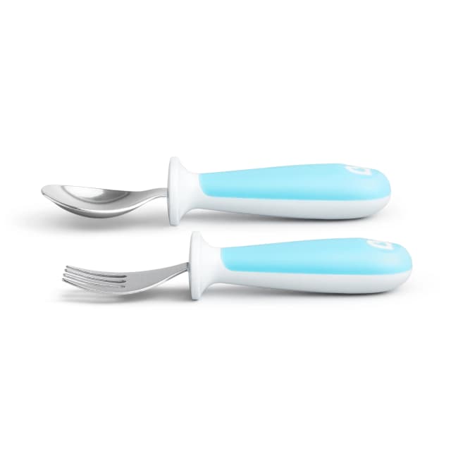 Munchkin Raise Toddler Fork & Spoon Set, Pack of 212 months + thumbnail 2