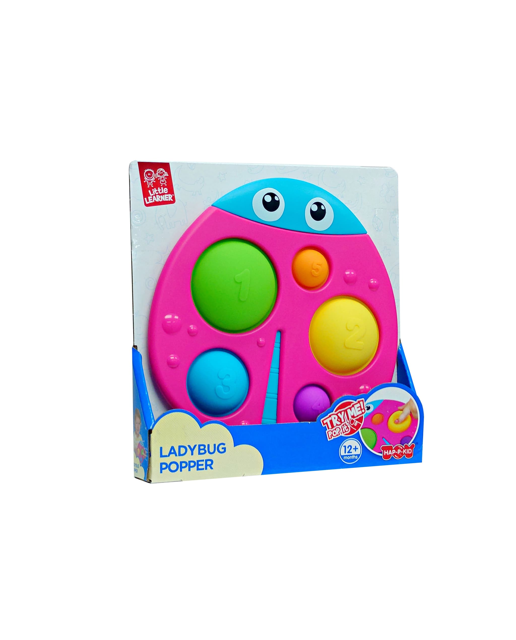 Little Learners Ladybug Popper - Multicolor