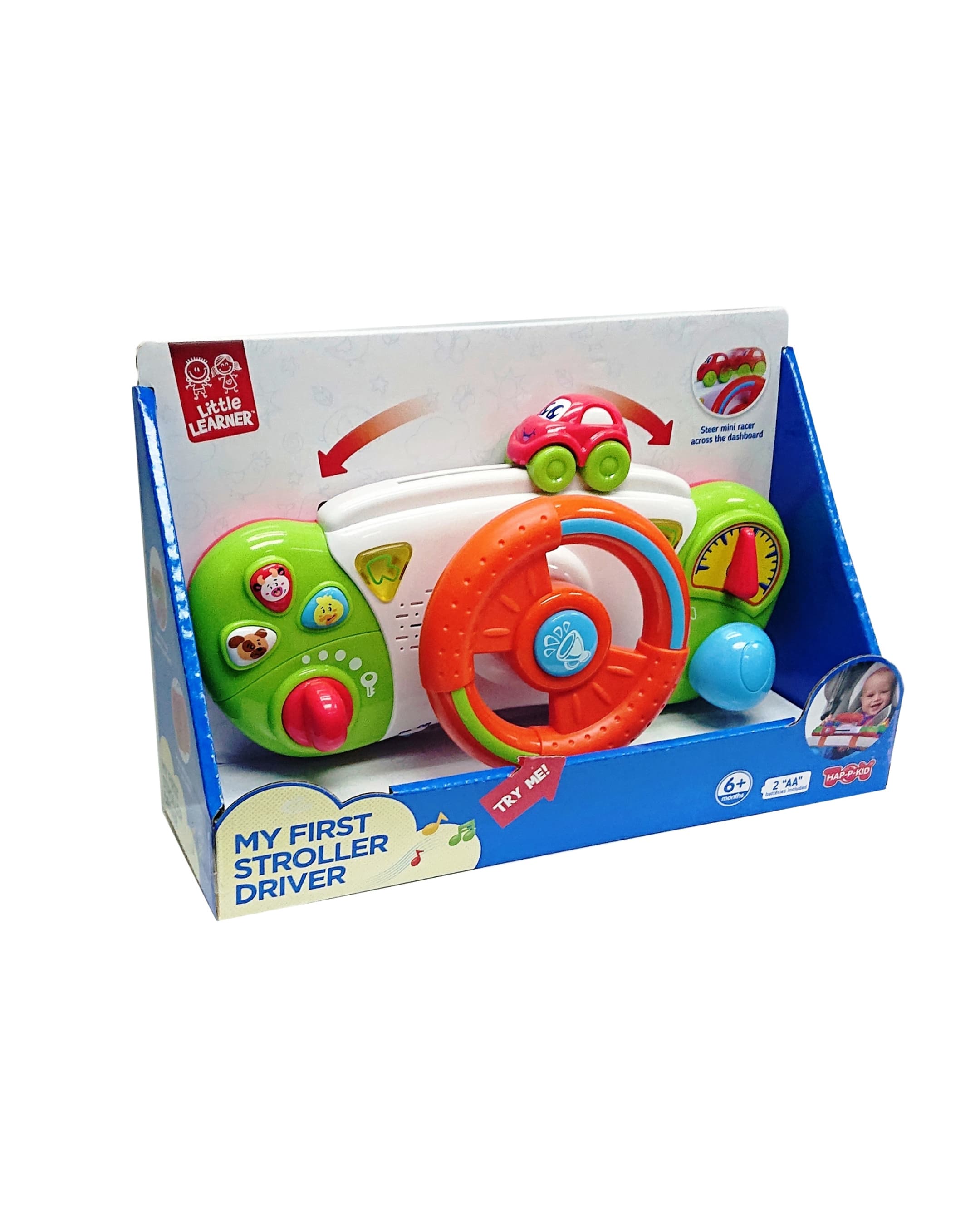 Little Learners Stroller Driver - Multicolor