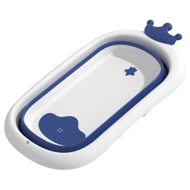 Bumble & Bird - Foldable Bathtub Crown Style With Cushion - Blue thumbnail 2