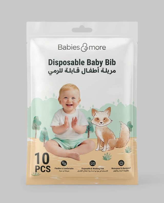 Babies & More Disposable Baby Bibs thumbnail 1