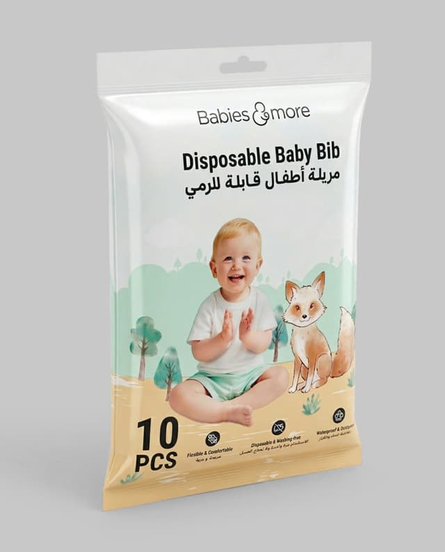 Babies & More Disposable Baby Bibs thumbnail 4