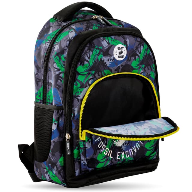 Printed Dinosaur Graphic Backpack thumbnail 4