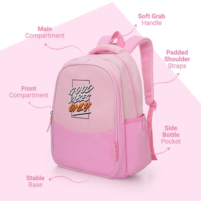 Graphic Zip Back Pack thumbnail 3