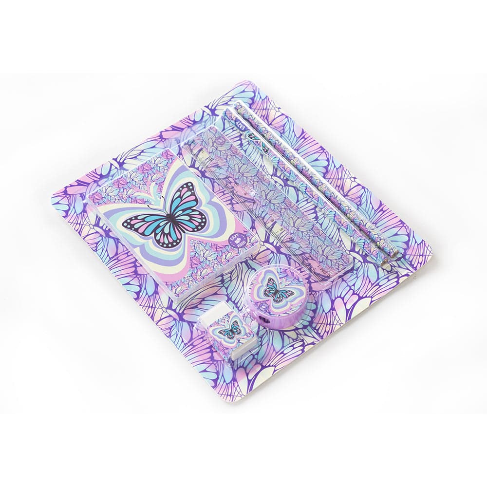 Butterfly Printed Stationery Set