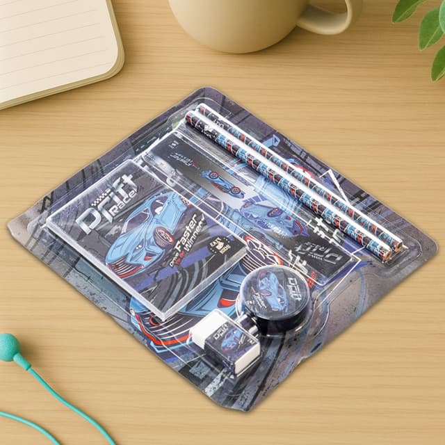 Drift Racing Graphic Stationery Set thumbnail 2