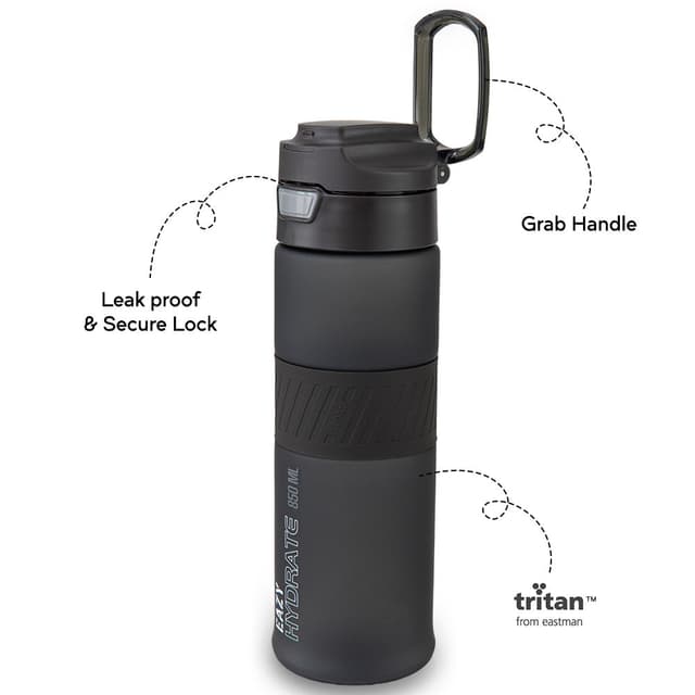Solid Flip Top Water Bottle thumbnail 3