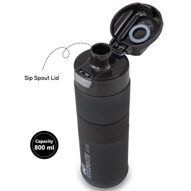 Solid Flip Top Water Bottle thumbnail 5