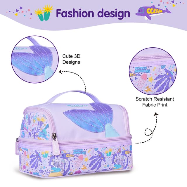 Mermaid Printed Lunch Bag thumbnail 5