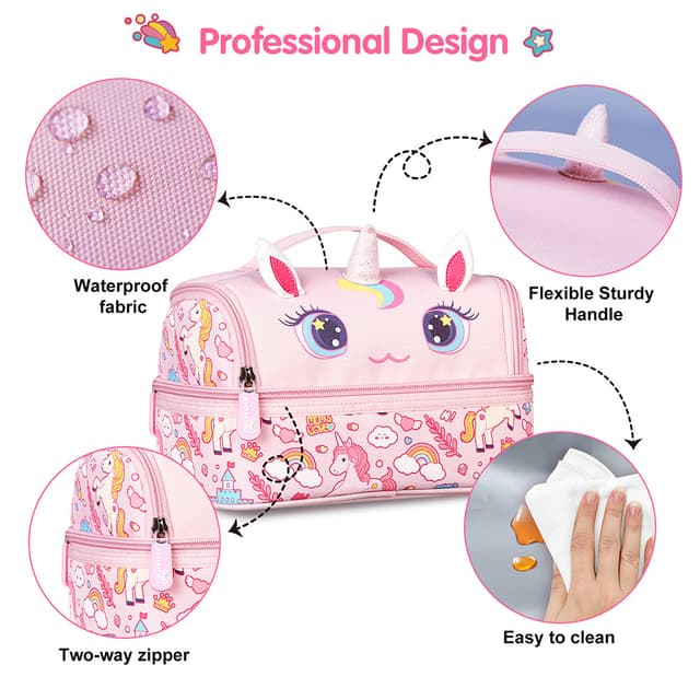 Unicorn Printed Lunch Bag thumbnail 2
