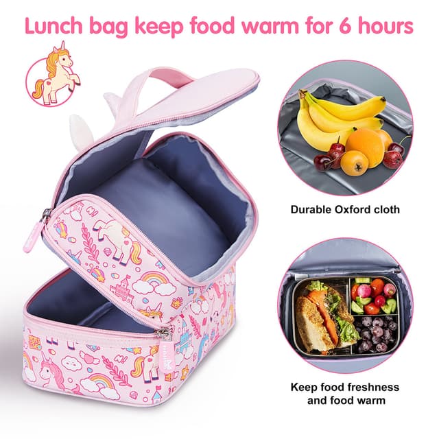 Unicorn Printed Lunch Bag thumbnail 3