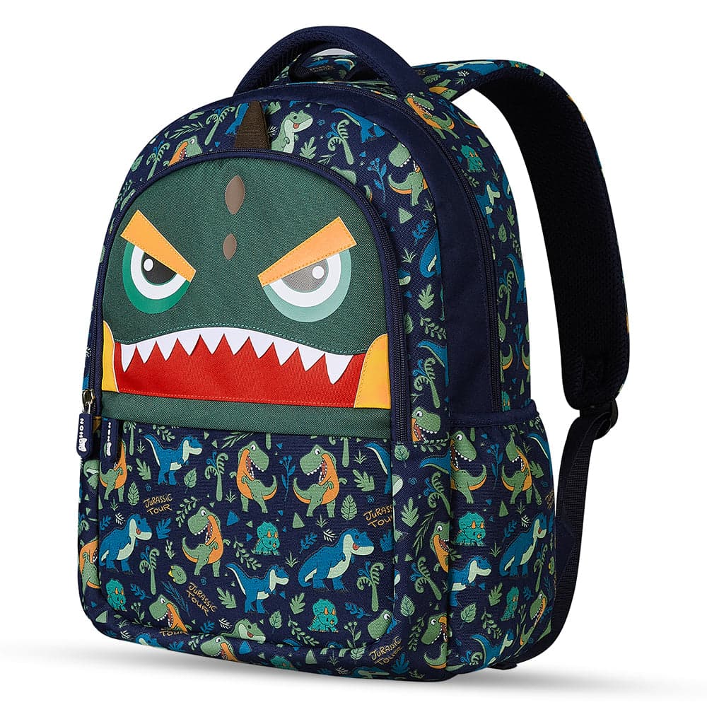Dinosaur Graphic Zip Backpack