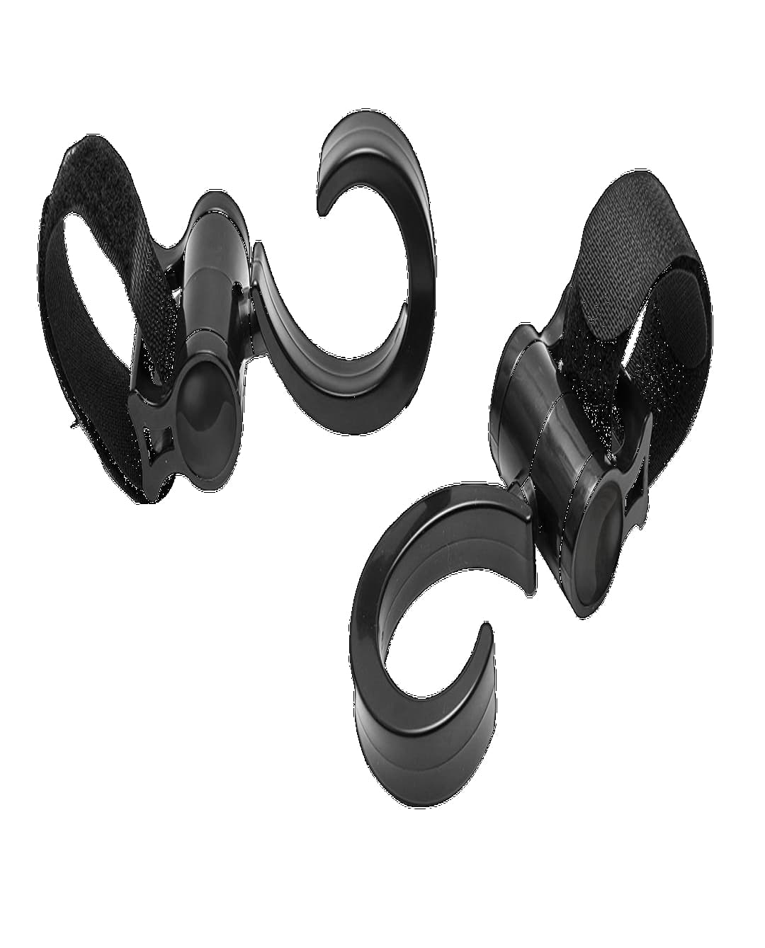 Babies & more Rotation Buggy Hooks-Black - Multicolor