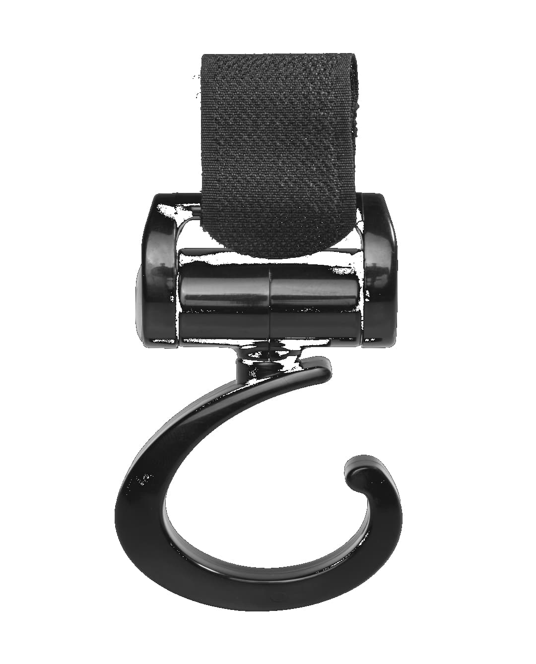 Babies & more Rotation Buggy Hooks-Black - Multicolor