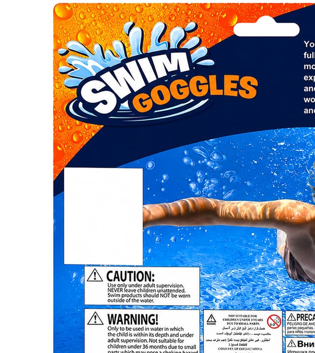 Swimming Goggle-Red thumbnail 2