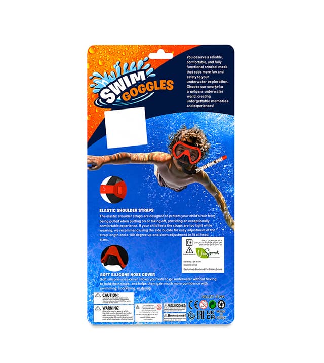 Snorkel Set-Orange thumbnail 3