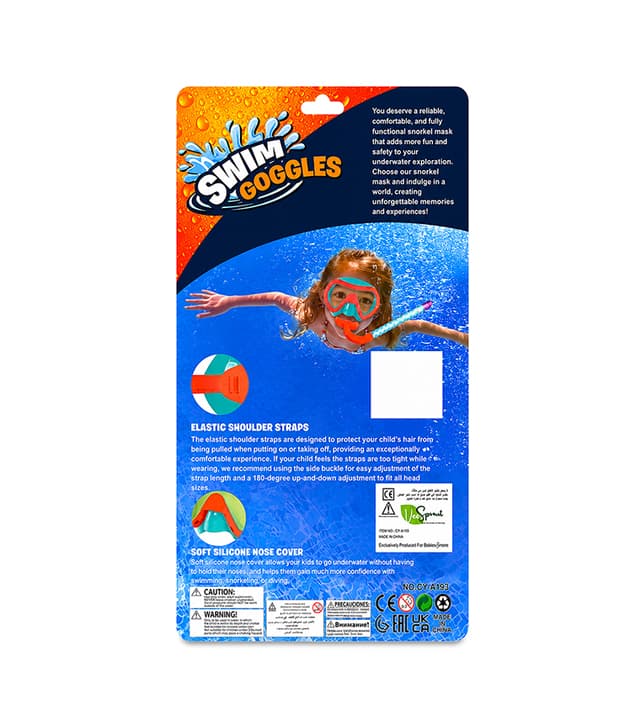 Snorkel Set-Orange thumbnail 3