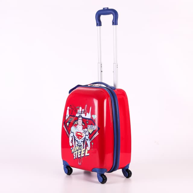 Superman 16" Kids Trolley Case With Reusable Stickers thumbnail 2