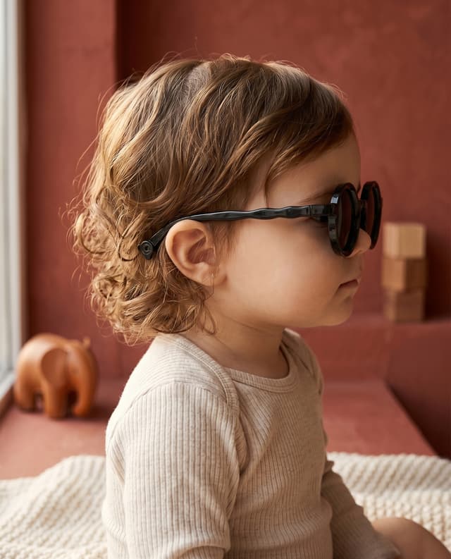 Solid Full Rim Polarized Sunglasses thumbnail 2