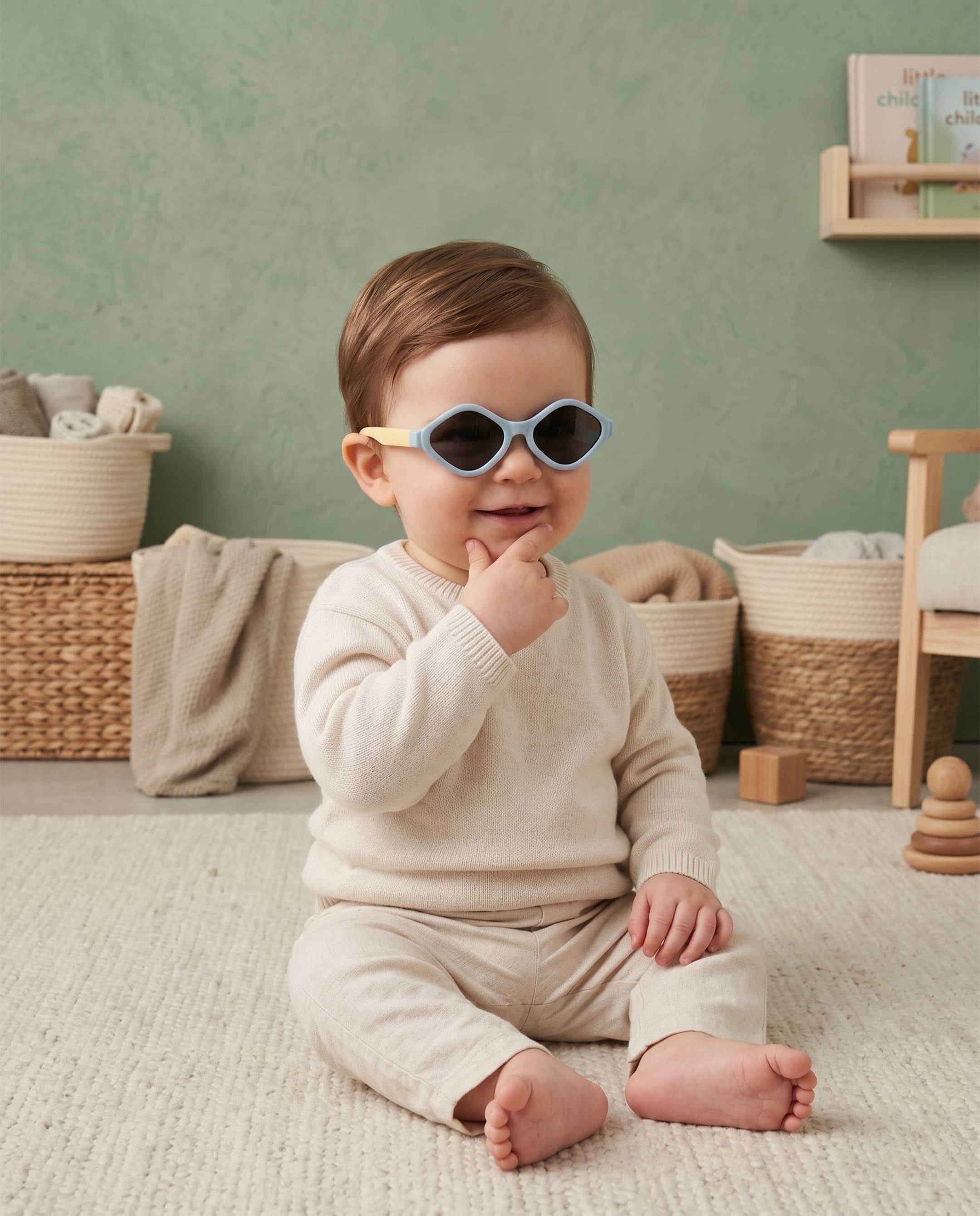 Boy Poloroid Sunglass - Rom - Green