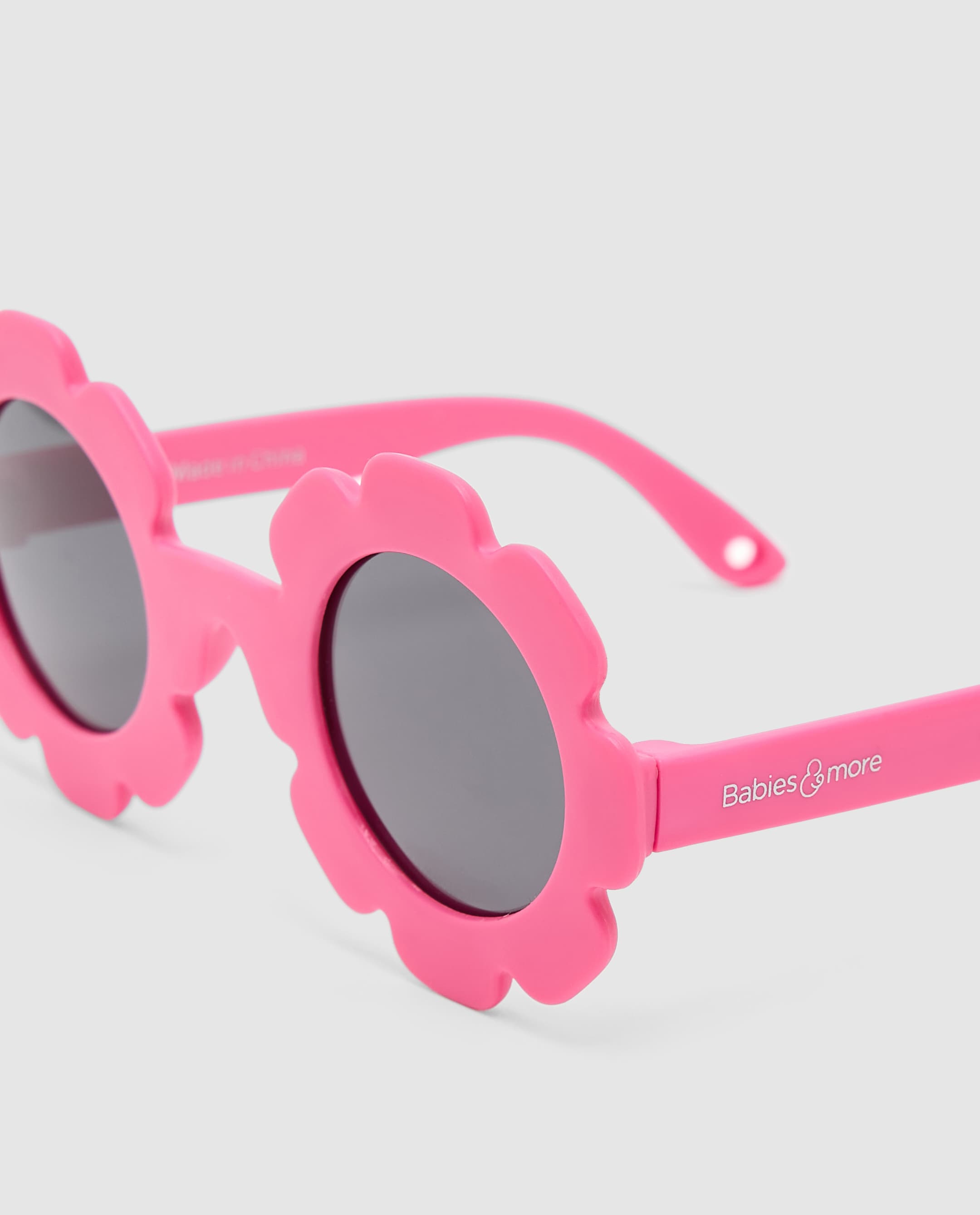 Baby Poloroid Sunglass - Flower - Red thumbnail 6