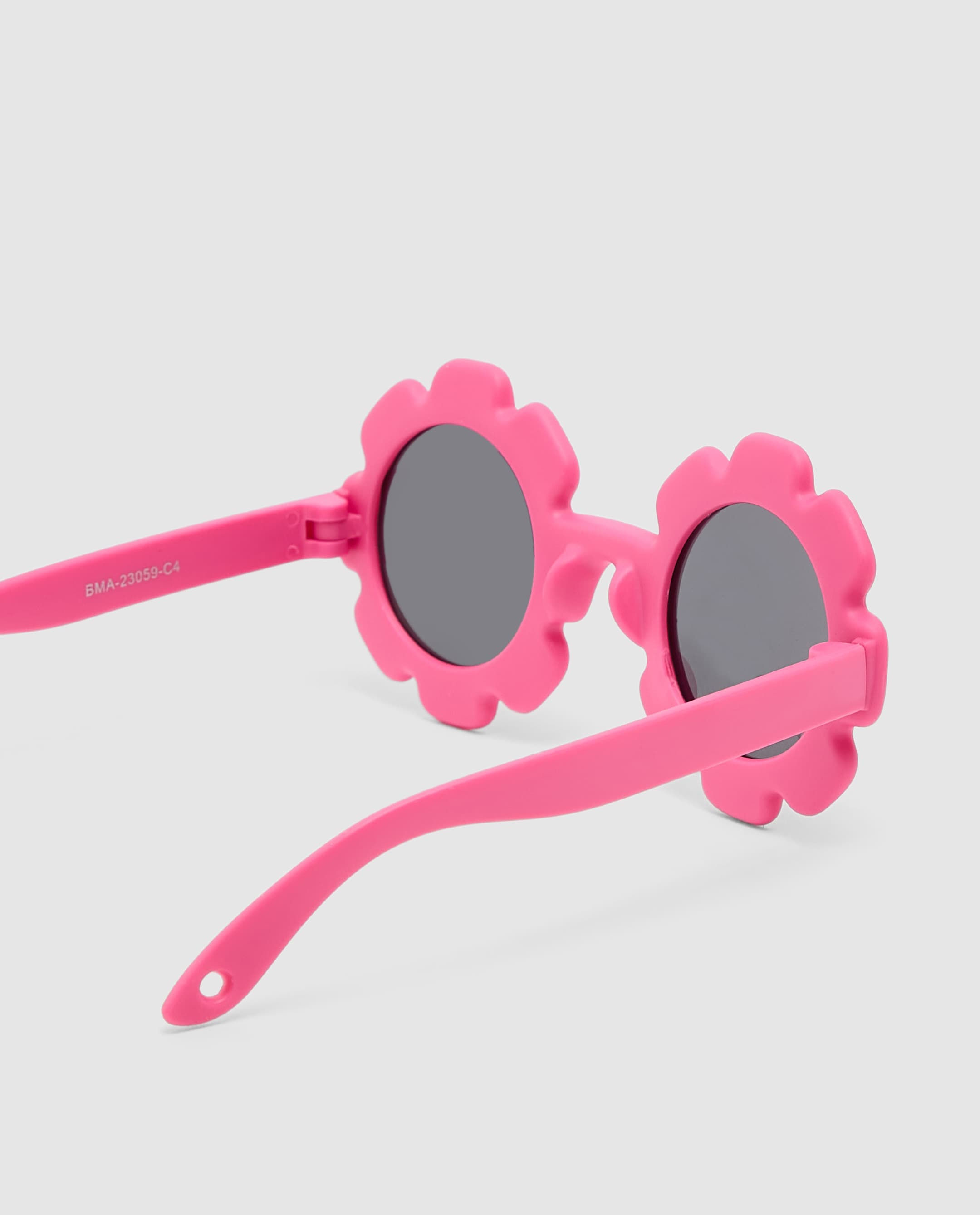 Baby Poloroid Sunglass - Flower - Red thumbnail 7