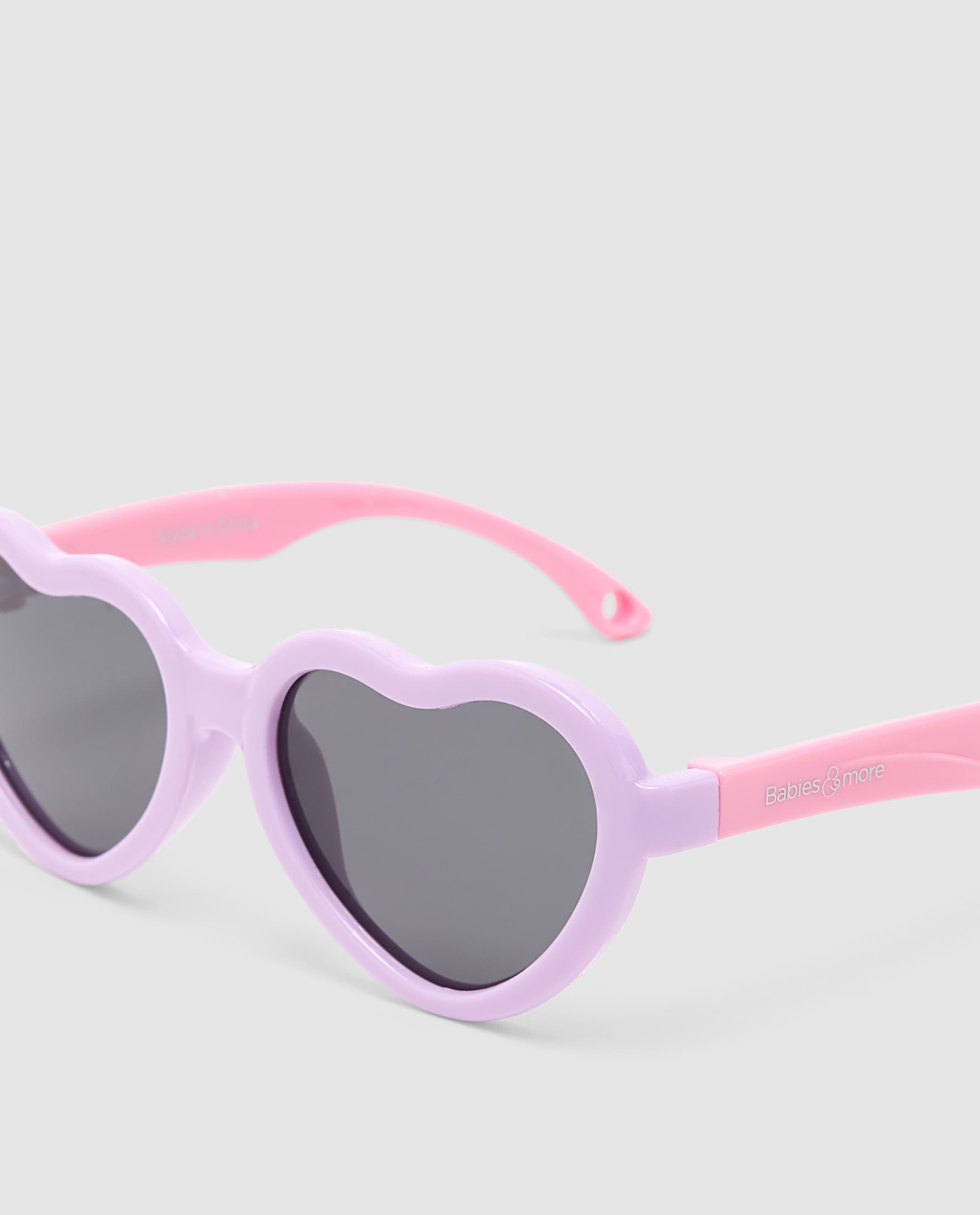 Baby Poloroid Sunglass - Heart - Purple thumbnail 6