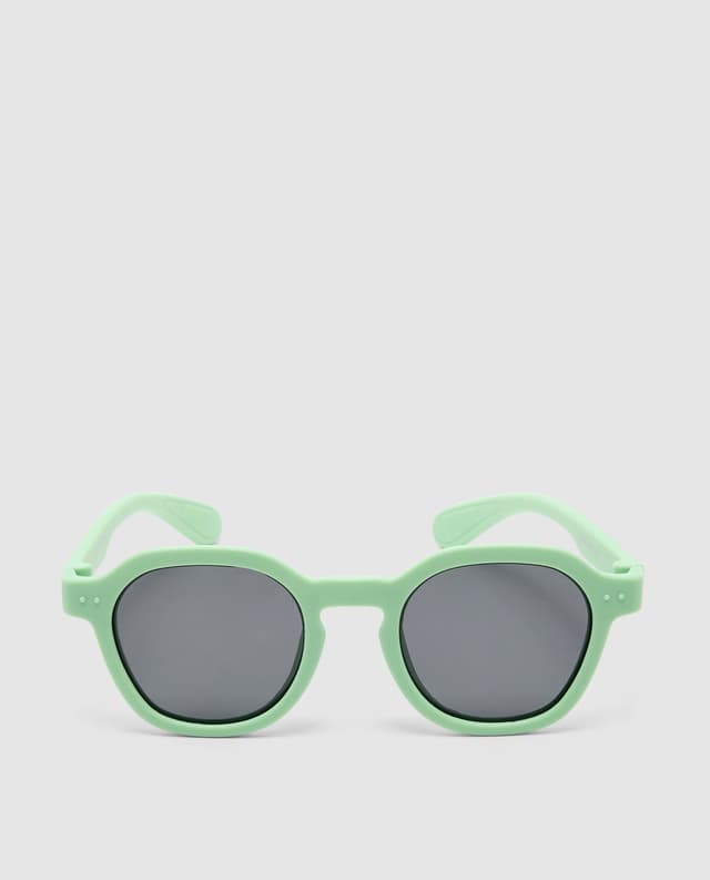 Boy Poloroid Sunglass - Rec - Green thumbnail 3