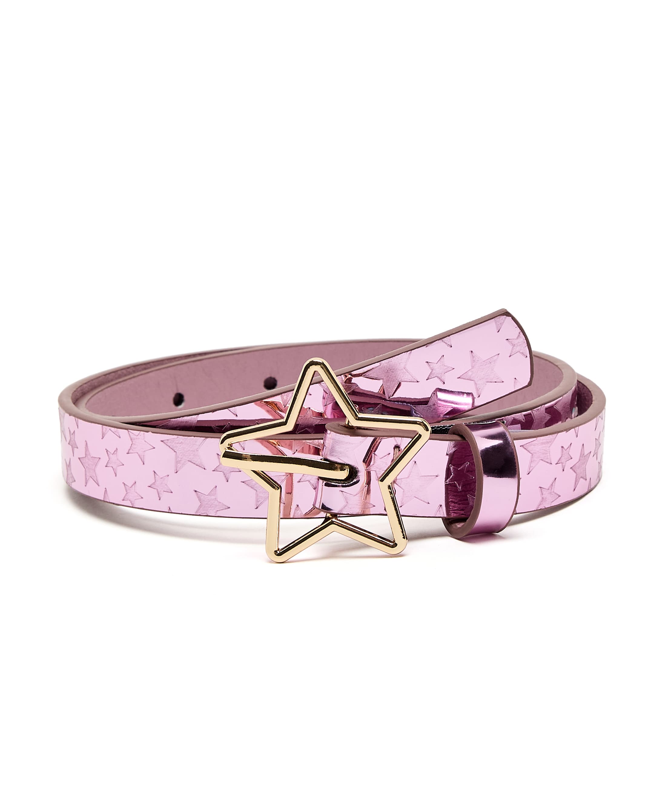 Pink Belt with Star Buckle