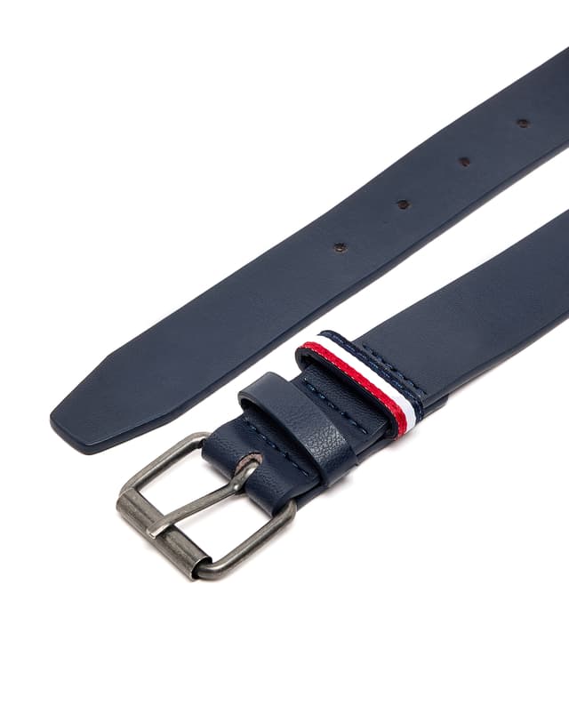 Blue belt with basic buckle thumbnail 4