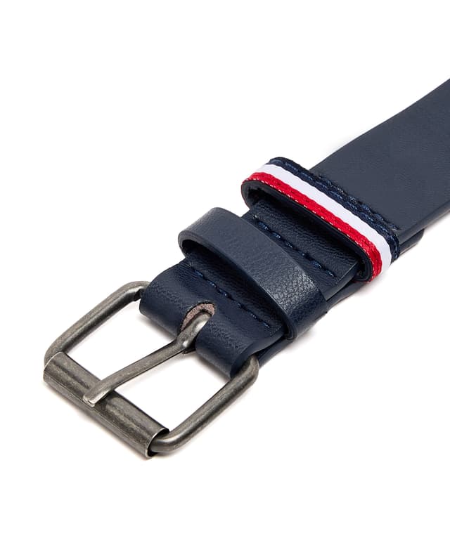 Blue belt with basic buckle thumbnail 5