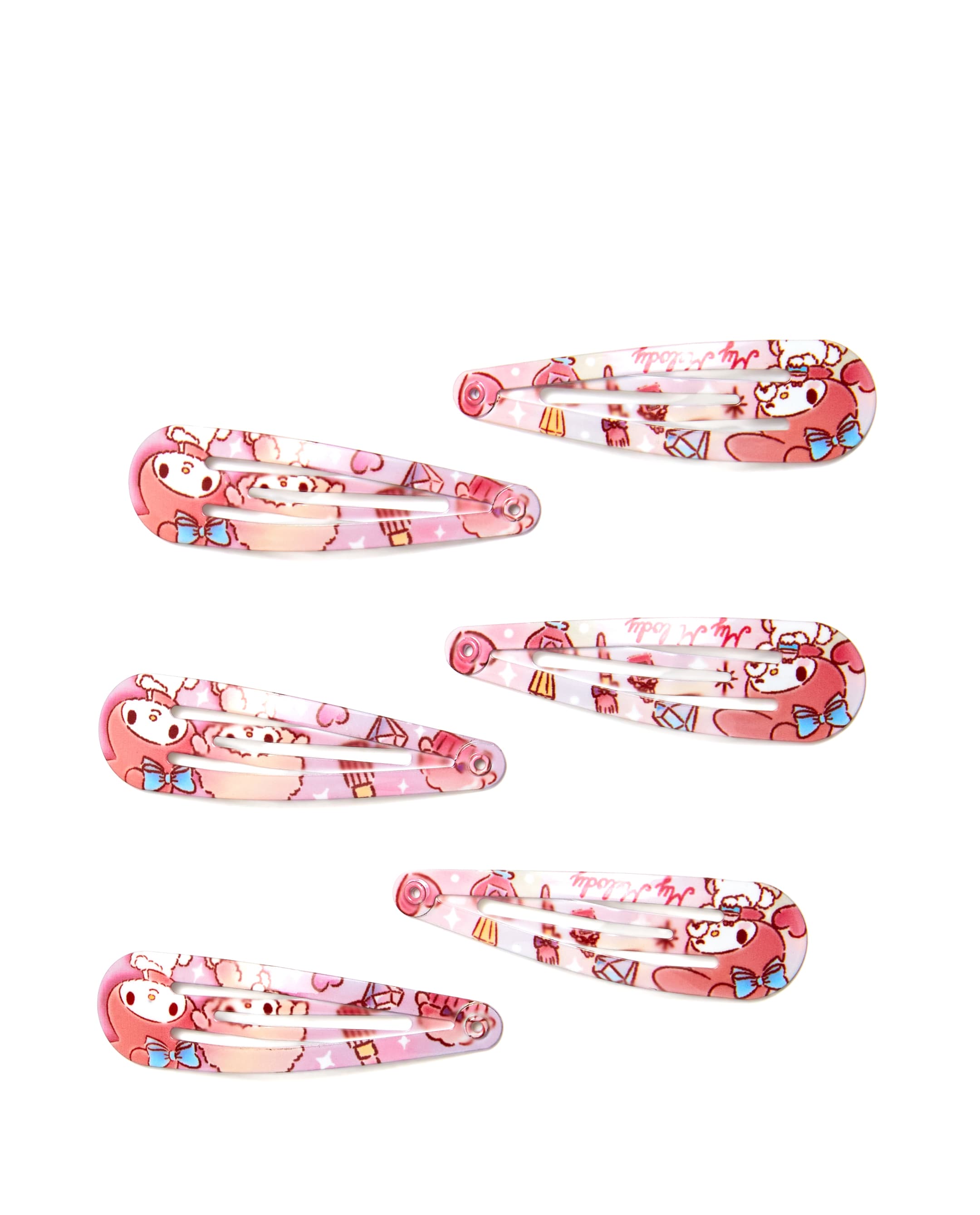 Fm - Accs - 04 - Snap Clip Set 4 Pck - My Melody