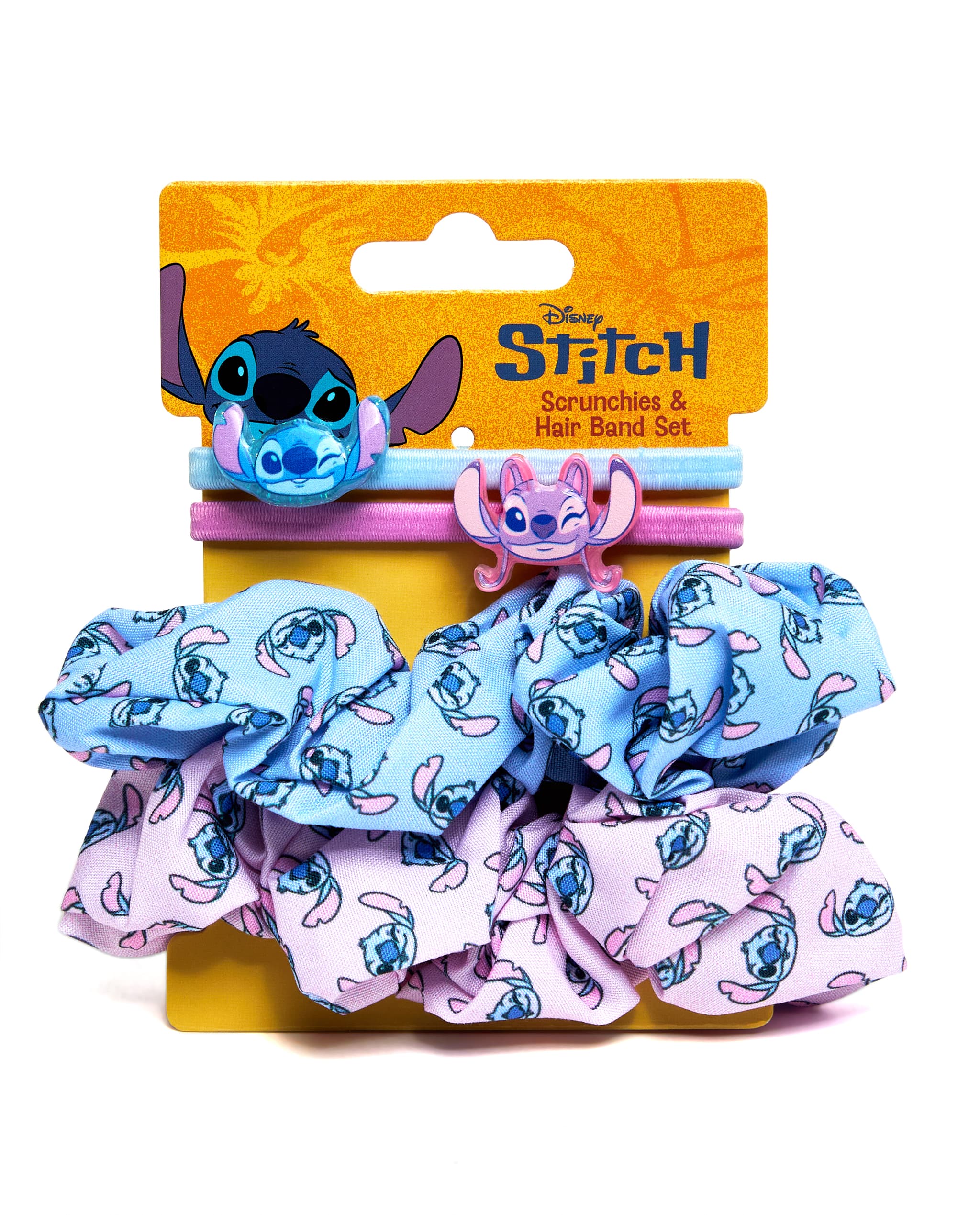 Fm - Accs - 07 - Hair Ties with Scrunchie 4 Pck - Stitch