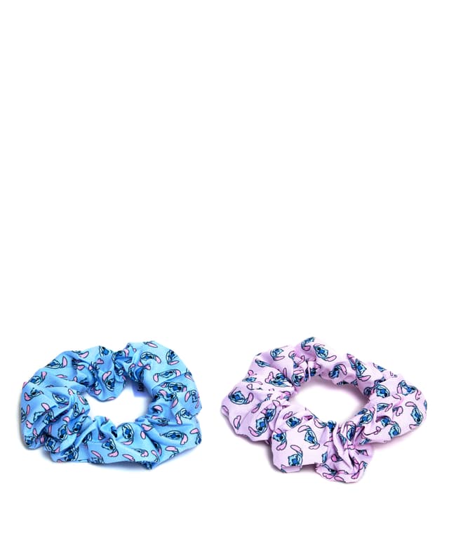 Fm - Accs - 07 - Hair Ties with Scrunchie 4 Pck - Stitch thumbnail 2