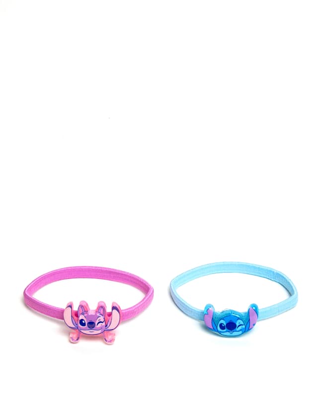 Fm - Accs - 07 - Hair Ties with Scrunchie 4 Pck - Stitch thumbnail 3