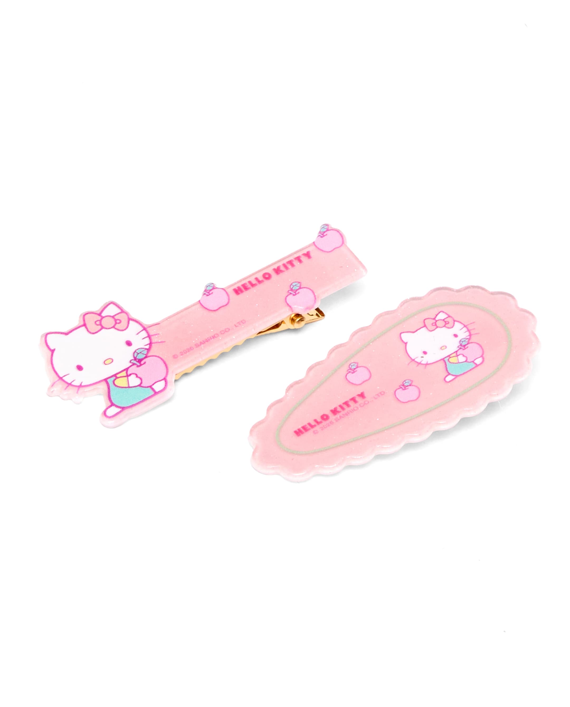 Fm - Accs - 22 - Acrylic Clip 2 Pck - Hello Kitty