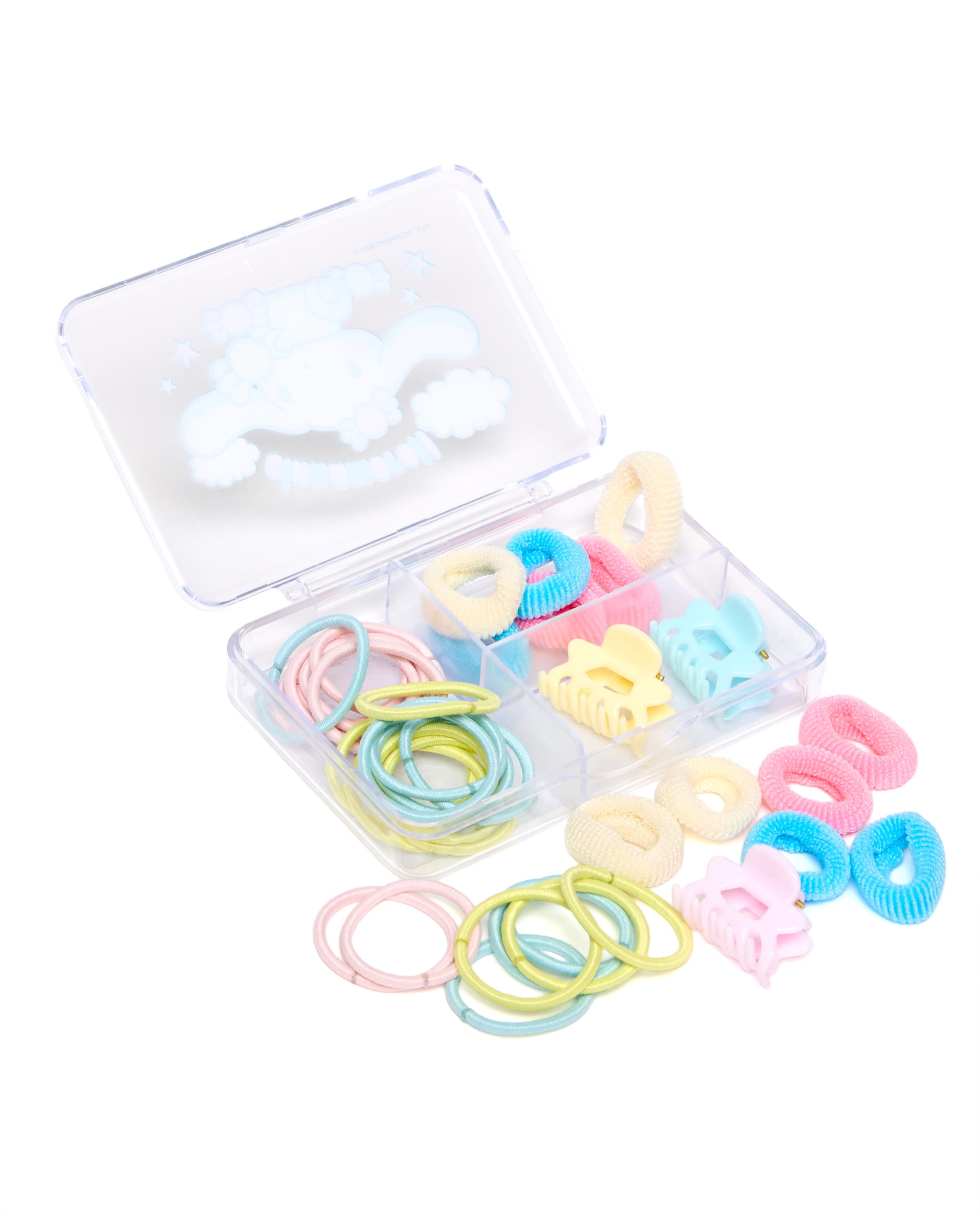 Fm - Accs - 34 - Hair Elastic and Claw Clip Set 46 Pck - Cinnamoroll