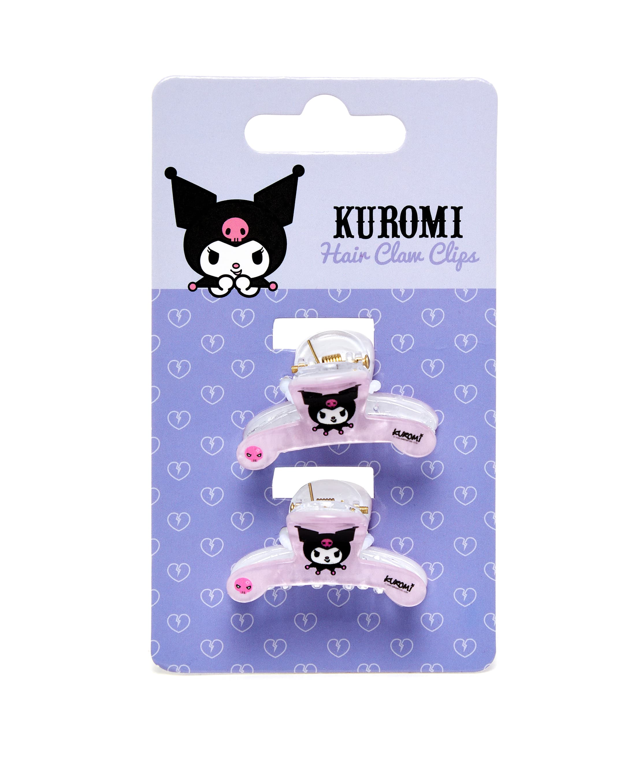 Fm - Accs - 77 - Claw Clip 2 Pck 3 CM - Kuromi