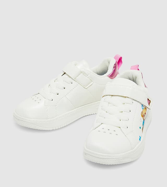 Casual Bear Print Velcro Sneakers thumbnail 4