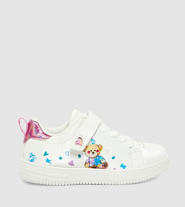 Casual Bear Print Velcro Sneakers thumbnail 5