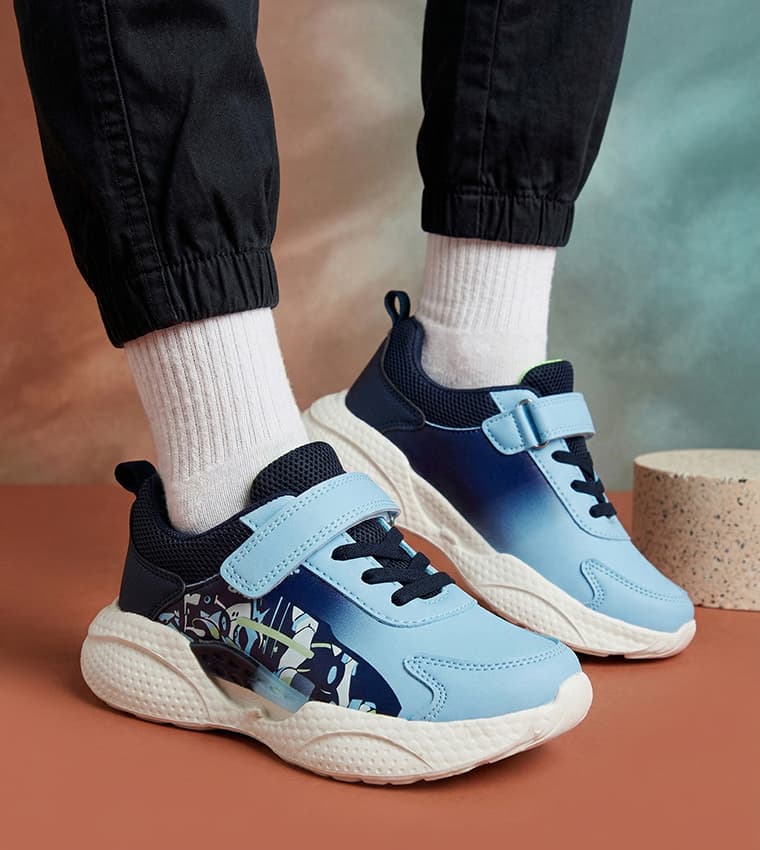 Grey Auto Fastner Sneaker33