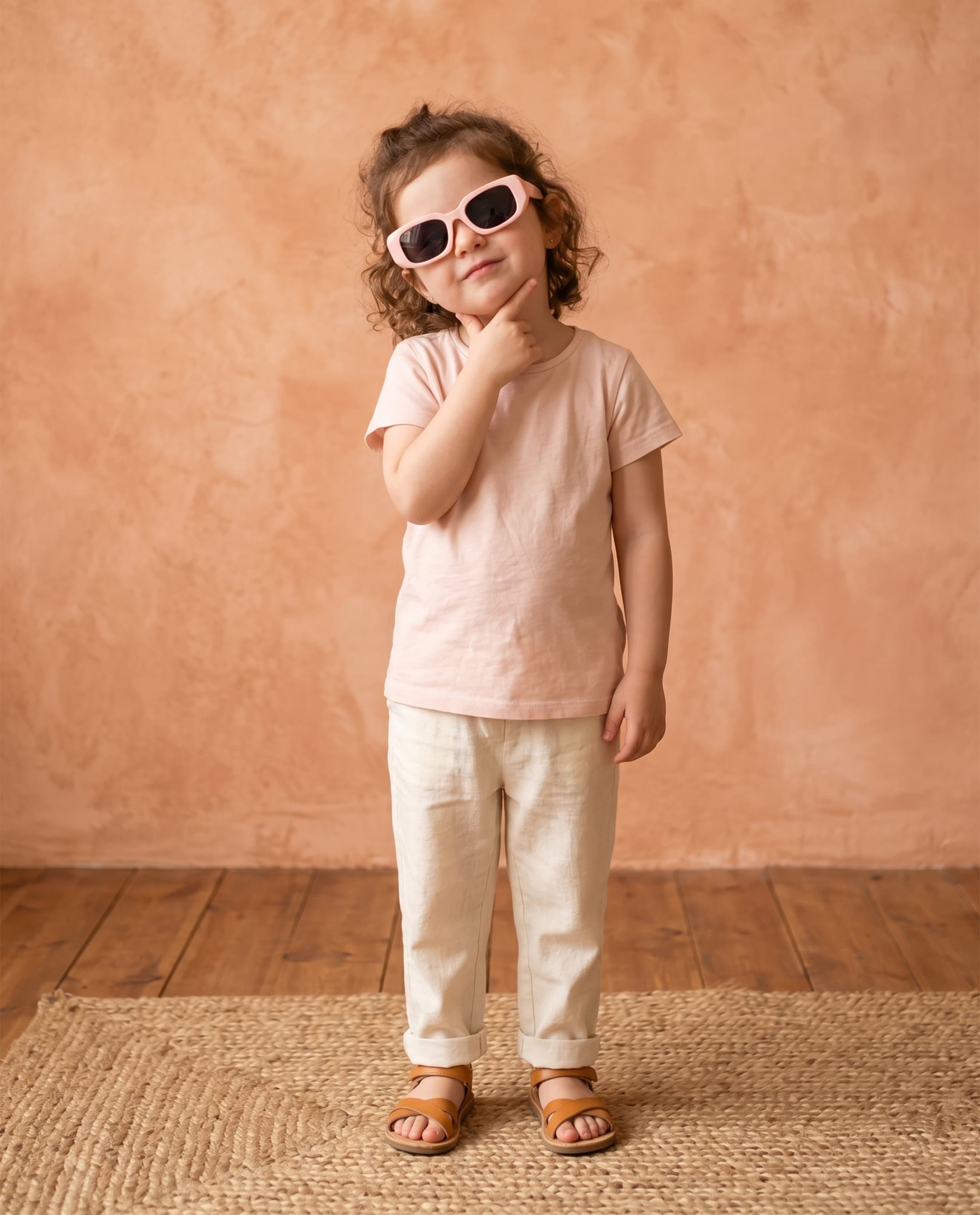 Girl Poloroid Sunglass - Gucc - Beige